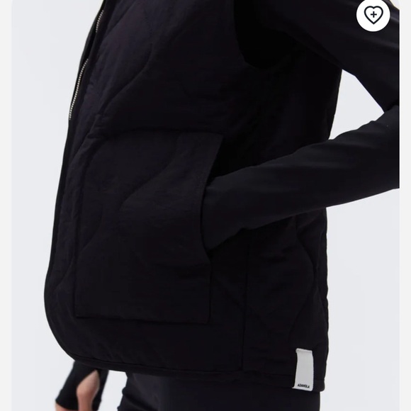 Adanola Black Quilted Gilet Vest - Picture 3 of 3